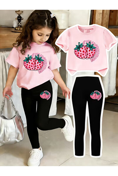 Cevval Children's Tights and Tshirt Set