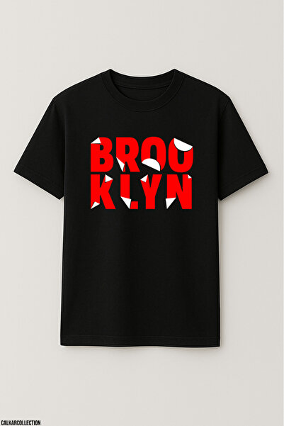 CALKARCOLLECTION Unisex Oversize Brooklyn Urban Style Tshirt