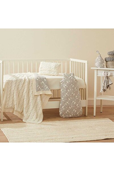 Lucky Baby Kids طقم كيس نوم منقوش على شكل فيل