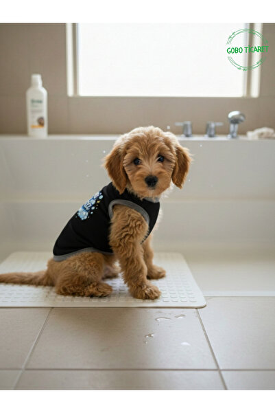 Gobo Wash Me Printed Cat and Dog Outfit–Cute Patterned Pet T-Shirt Dress, Dif...