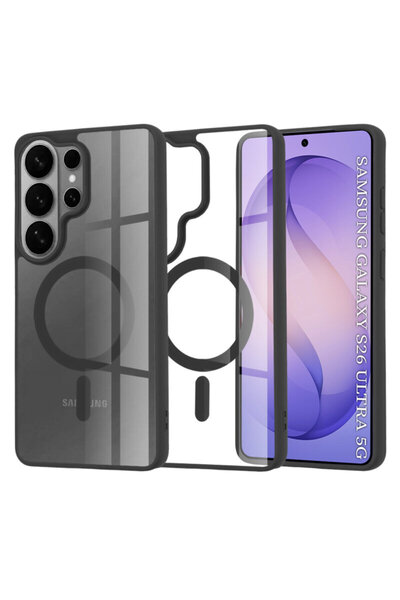 Techsuit Θήκη Samsung Galaxy S26 Ultra MagSafe Pro, μαύρη