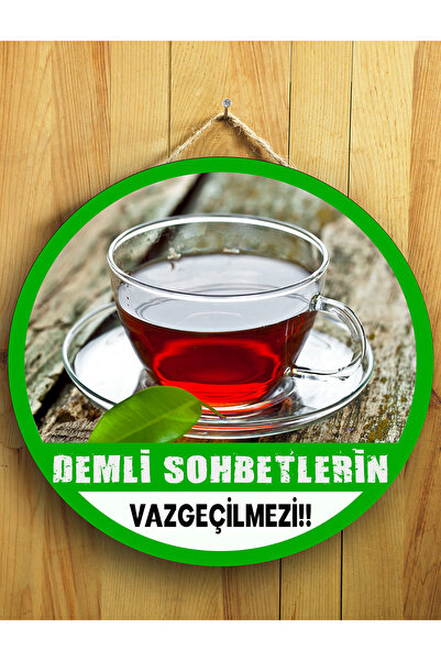 Mayeka Cafeler Restoranlar Çay Ocakları İçin Çay Duvar Kapı Tablo Ahşap Askıl...