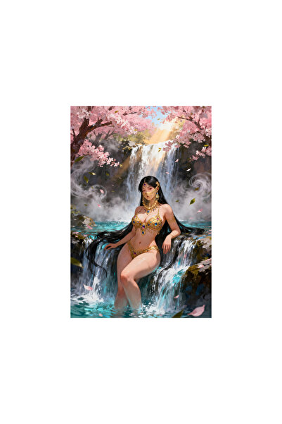 VeliumCraft Tablou Canvas Nud senzual exotic 3, senzual print stil pictura 10...