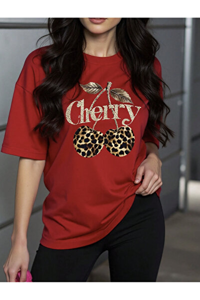 COHERENT Unisex Men/Women Leoparchery Custom Printed Oversize Cotton T-Shirt ...