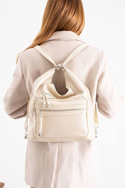 Berlin bags Lisbon Multi-Compartment Women's Bag with Both Handle and Backpac...