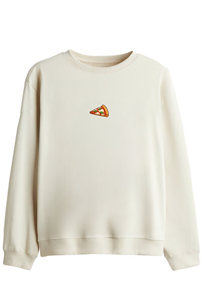 BetterThanCo Eu! Hanorac imprimat cu guler tip crewneck