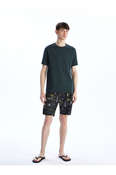 LC Waikiki Men's Knee Length Embroidered Swim Shorts for Style Seekers from U...