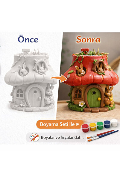 WeSank Boyanabilir Alç? Saks? | Boya ve F?rça Dahil