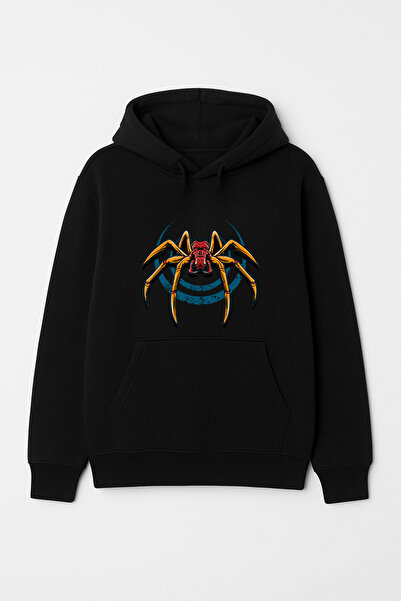 CALKARCOLLECTION Toxic Spider Unisex Hooded Sweatshirt (Hoodie)