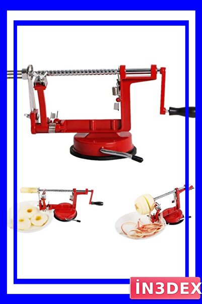 İN3DEX Stainless Steel Apple Peeling and Slicing Machine