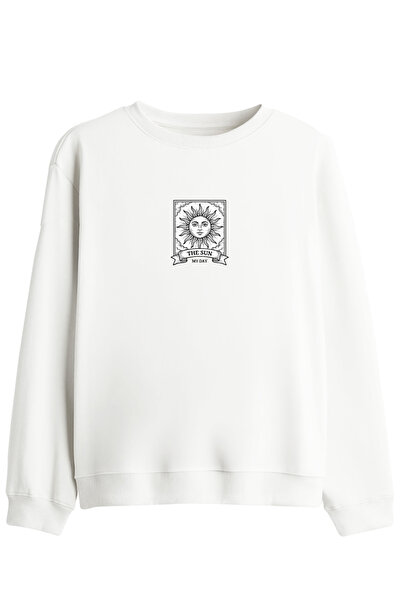 BetterThanCo Φούτερ με στάμπα My Day και λαιμόκοψη ποδηλάτου