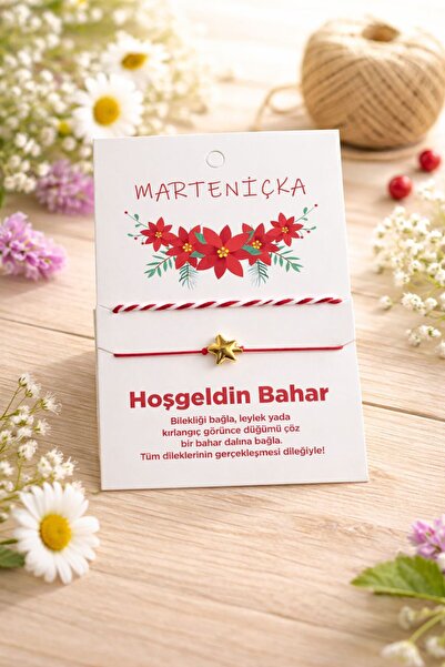 Aselin Kids Marteniçka Bracelet Set - Star Figured - Wish Bracelet - Set of 2