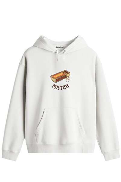 BetterThanCo Αντιστοίχιση! Φούτερ με στάμπα και κουκούλα unisex