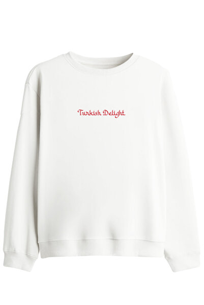 BetterThanCo Turkish Delight Printed Crew Neck Sweatshirt