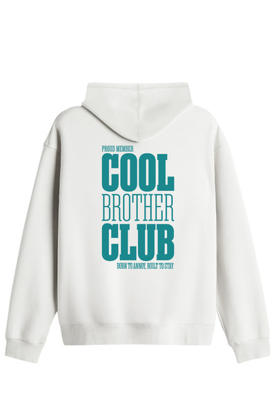 BetterThanCo Cool Brother Club Τυπωμένο Unisex Hoodie με κουκούλα