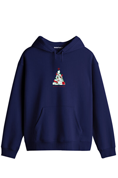 BetterThanCo Hanorac unisex cu glugă și imprimeu Catmas