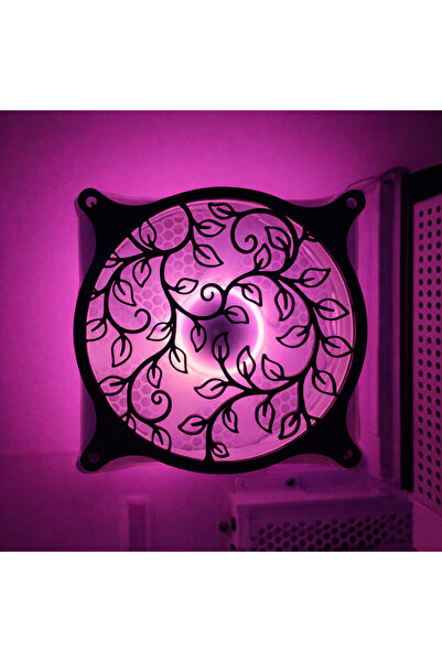 MAHLA Pc Fan Accessory - Desktop Computer Fan Cover - 120X120 mm - 1 Pc