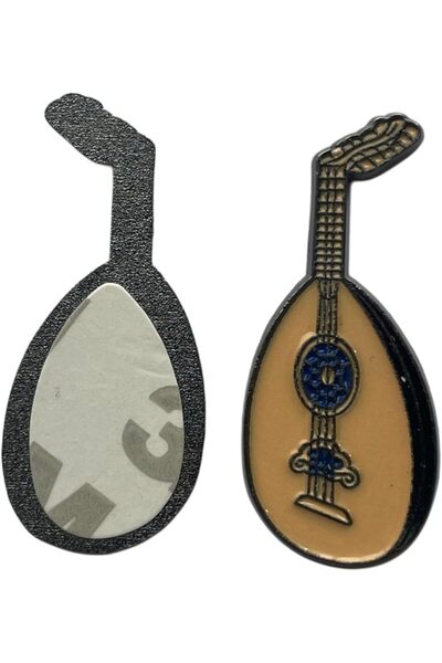 golden pineapple ملصق جوال على شكل عود