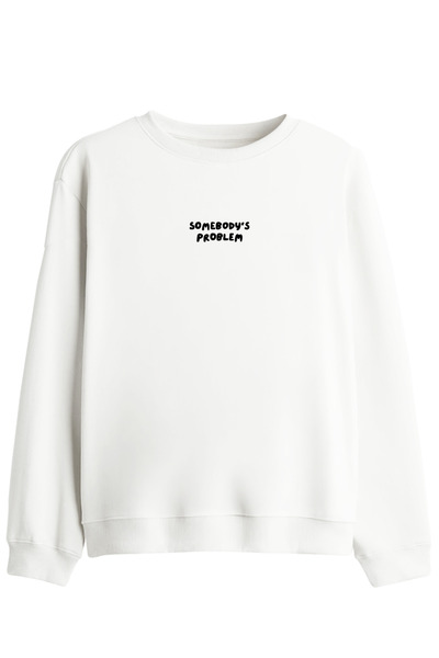 BetterThanCo Някой проблем Печатно велосипедно суитшърт с качулка