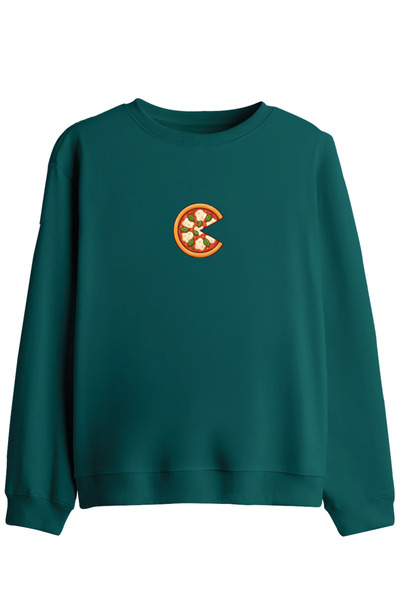 BetterThanCo Hanorac complet imprimat cu guler rotund