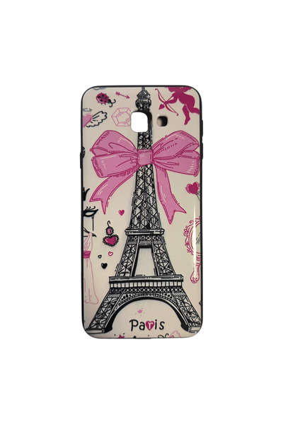 OEM Carcasă compatibilă cu Samsung Galaxy J4+ - 2018, silicon, design Turnul ...