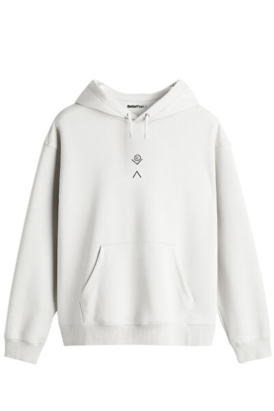 BetterThanCo Spatele meu! Hanorac unisex imprimat cu glugă și guler