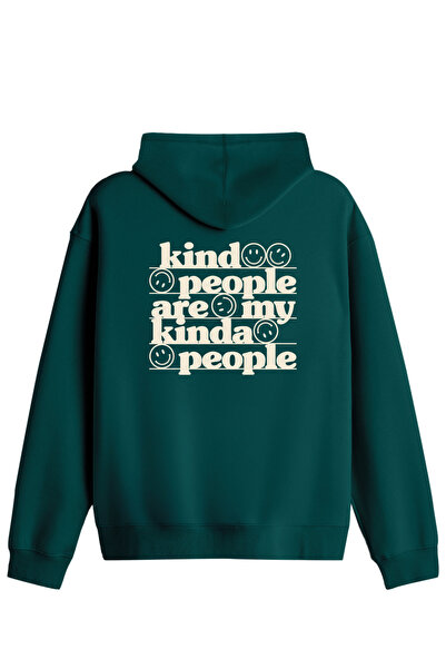 BetterThanCo Φούτερ με κουκούλα Be Kind με στάμπα, unisex