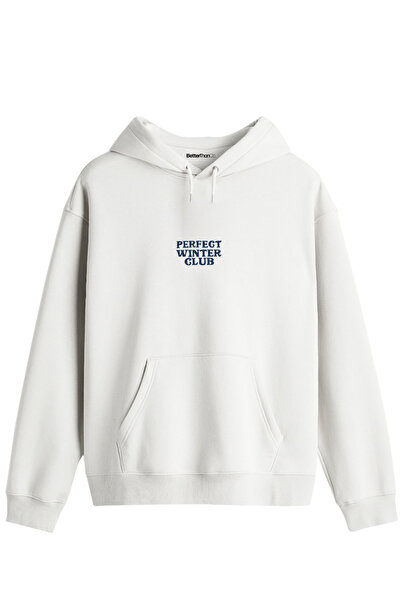 BetterThanCo Winter Club Printed Unisex Hooded Collar Hoodie