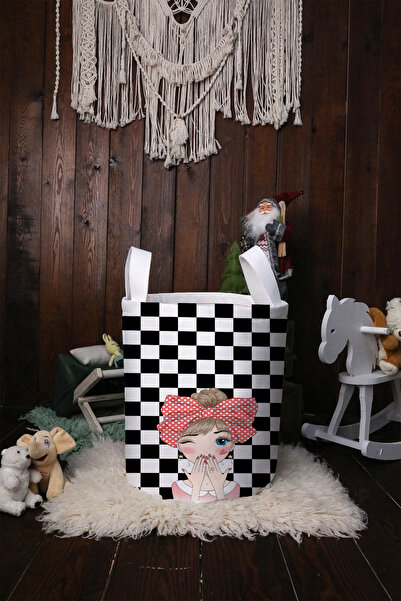 BelezaHome سلة ألعاب لغرفة الأطفال والرضع، منظم ألعاب من اللباد قابل للطي بنم...