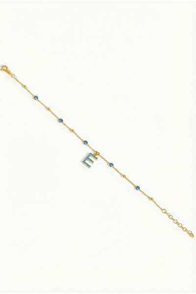 Queen Silver Jewelry 925 ayar gümüş. aquamarin zirkon taşlı(mavi topaz), top ...