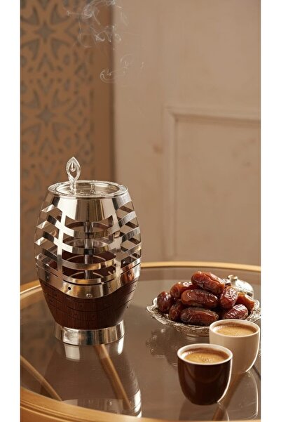 Generic *مبخرة فاخرة بتصميم عصري – أناقة الضيافة ولمسة عطرية راقية*