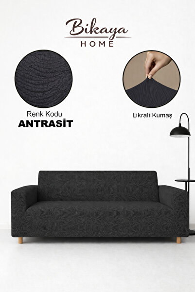 Bikaya Home Maxi Strech Waterway Seat Cover |   3+3+1+1 Seating Group |   Ela...