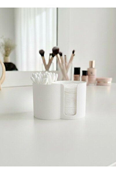 daligra Minimalist Bathroom & Vanity Organizer - Cotton Swab and Cotton Pad O...
