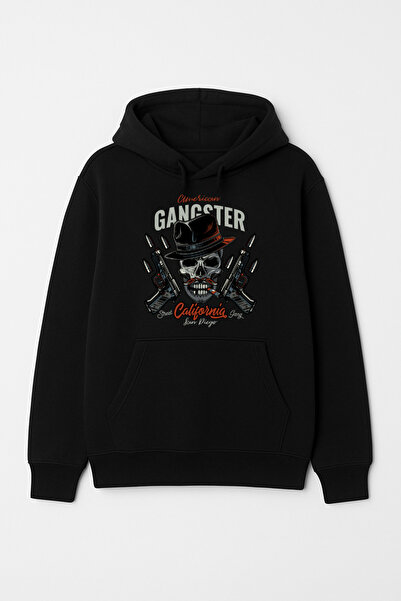 CALKARCOLLECTION سويت شيرت كاليفورنيا جانجستر بغطاء للرأس للجنسين (هودي)