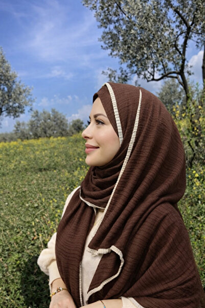 Eray Linda Scarf organik Müslin şal