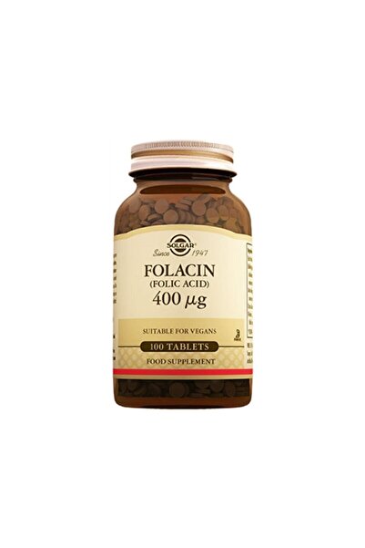 Solgar حمض الفوليك 400 ميكروغرام 100 قرص