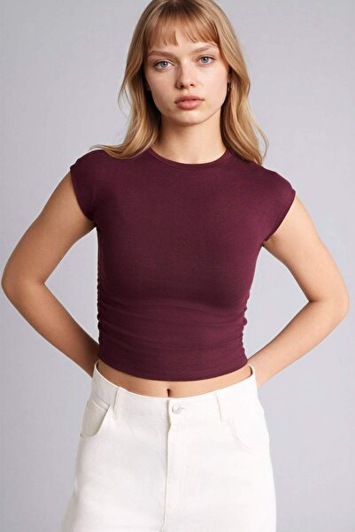 DeFacto Fitted Modal T-Shirt F5187Ax26Sp