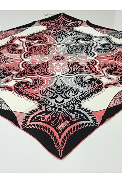 PİRAMİT Balse Sura Silk Scarf Black 5015-1