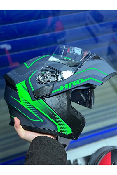 RS2 Çene Açılır Kask / Güneş Gözlüklü Motosiklet Kaskı