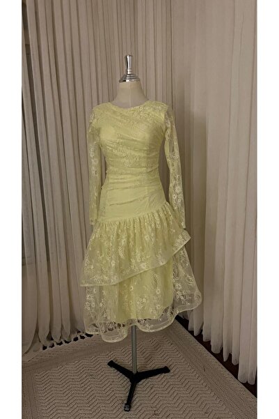 Sadeem Short layered lace dress