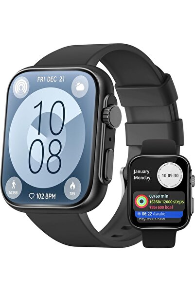 HYX Smart Watch for Men Women, Bluetooth Call Sleep & Stress Tracking, 120+ S...