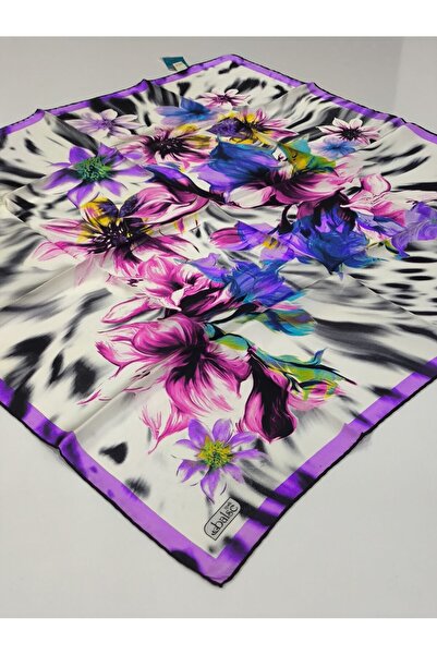 PİRAMİT Balse Sura Silk Scarf Purple 5023-1