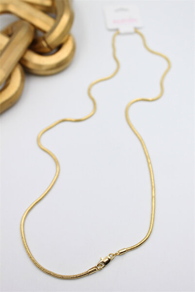 teknoparkx سلسلة قلادة شوبينج - 50 سم - ذهبي