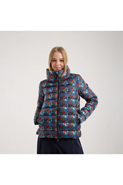 SAVE THE DUCK Kadın Çiçek Desenli Mont - Flower