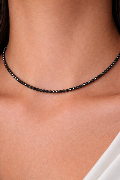 best bioenerji taş terapi 🌑   Terahartz 2 mm Natural Stone Necklace 🌑