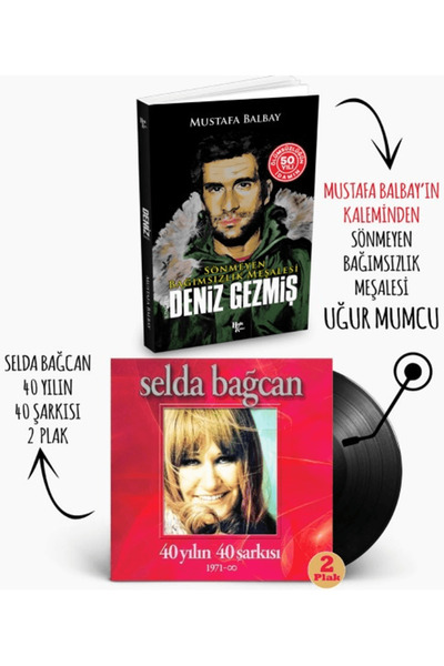 Halk Kitabevi Plaklı Kitaplar - Deniz Gezmiş / Mustafa Balbay / / 8683672887685