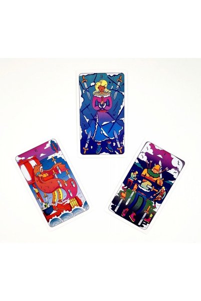 Galaksi Dükkanı The Art Adventure Tarot Deck/Tarot Cards -12Cm 7cm Dimensions +Booklet