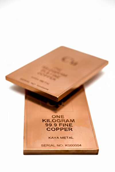 KAYA METALİM VE TASARIM Kaya Metal Bakır Külçe Saf Bakır Sertifikalı Bakır Le...