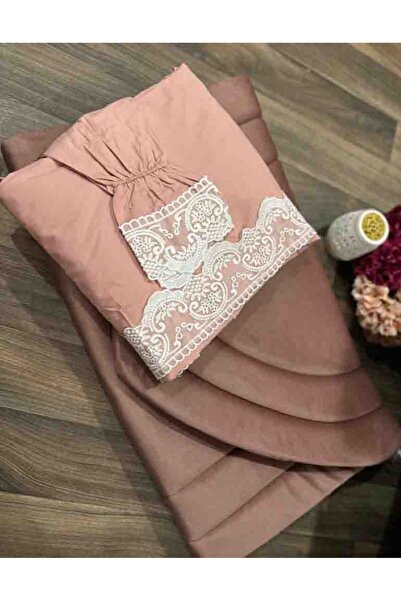 Gerenic Pink velvet prayer mat and prayer sheet set