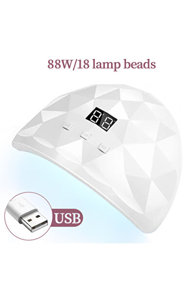 DUTRIEUX مصباح تلميع طلاء الأظافر بالأشعة فوق البنفسجية من لولا، أبيض اللون، ...